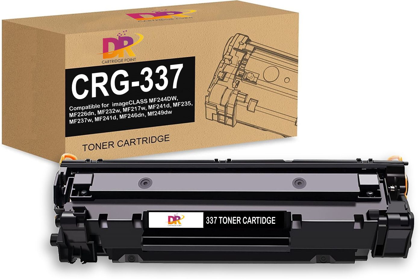 DR CARTRIDGE POINT 337 Toner Cartridge for image CLASS MF244DW, MF226dn Black Ink Cartridge-image-18