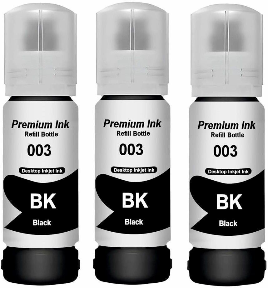 VSWZRKL 003 Refill Ink for Epson L3216,L3151,L3110,L3115,L3116,L3150,L1110, Printer 3PC Black Ink Bottle-image-24