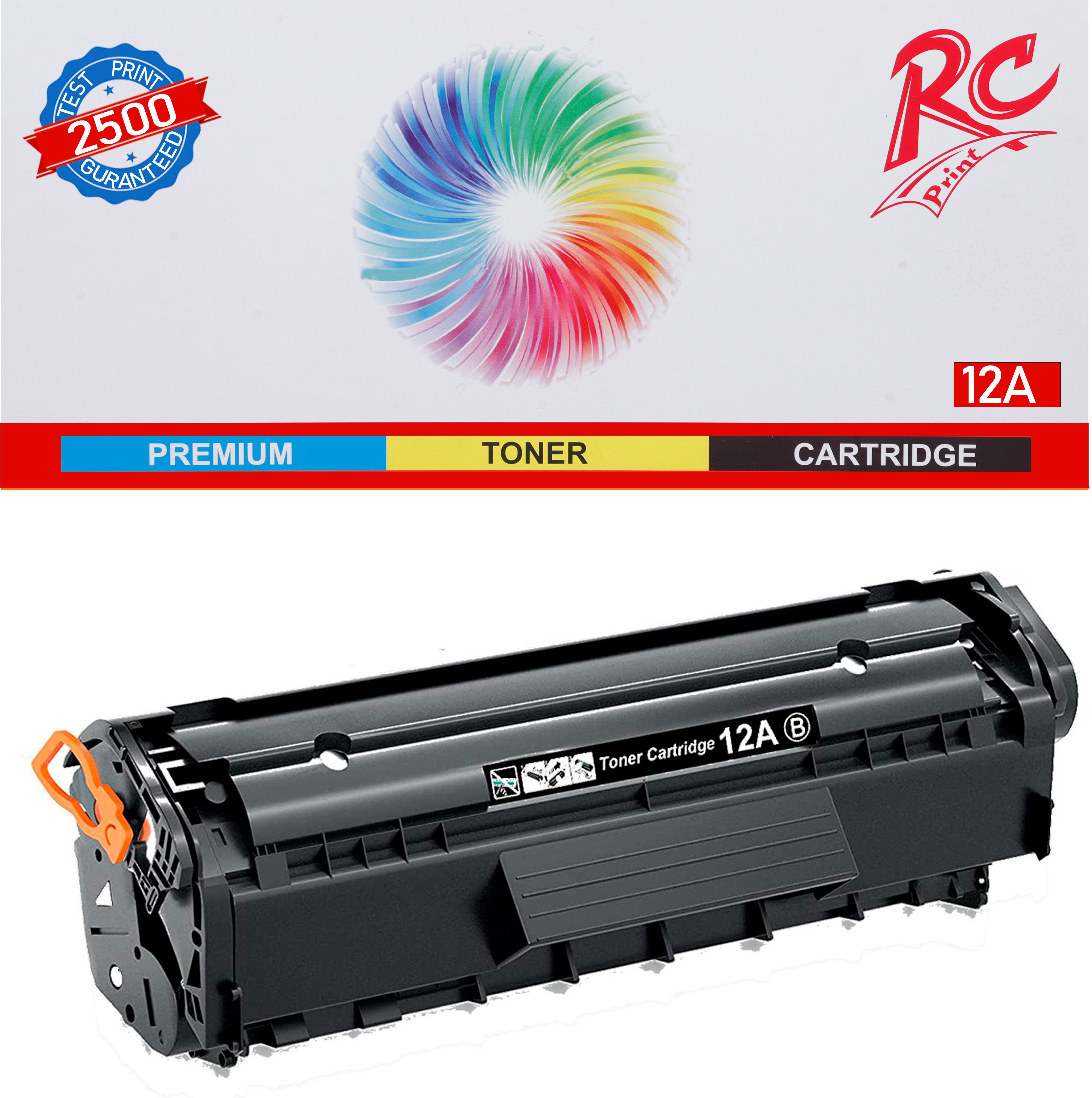 R C Print Easy Refill 12A, Compatible with HP Laserjet Printers 1010, 1012, 1018, 1020 Black Ink Toner-image-34