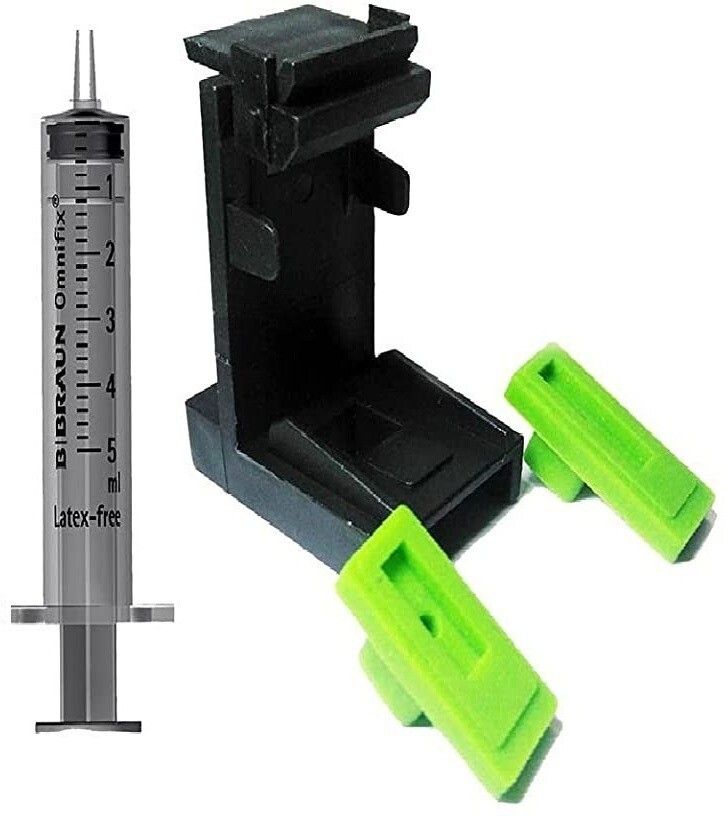 Ang Ink Suction Tool Kit For Cartridge & Nozzle Cleaning With HP & Canon Cartridge Black Ink Cartridge-image-49