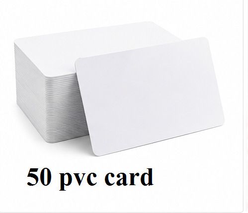 Flicker Plain PVC Id Card For Inkjet Printers Pack of 50 Cards White Ink Cartridge-image-10