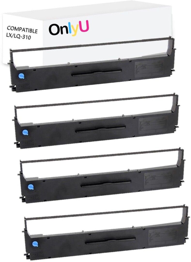 OnlyU LX 3LQ 310 Compatible DMP Ribbon Cartridge for Dotmatrix Printers Black Ink Toner-image-26