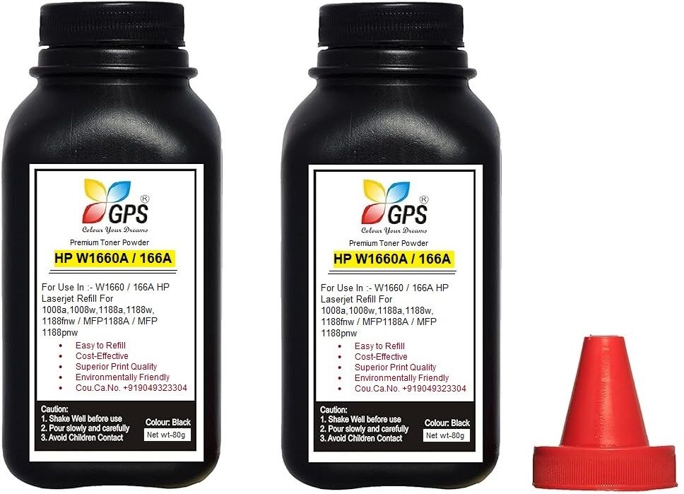 GPS Colour Your Dreams Toner Powder For Hp 166A Toner Cartridge HP Laserjet 1008a,1008w,1188a,1188w, Black Ink Toner Powder-image-31