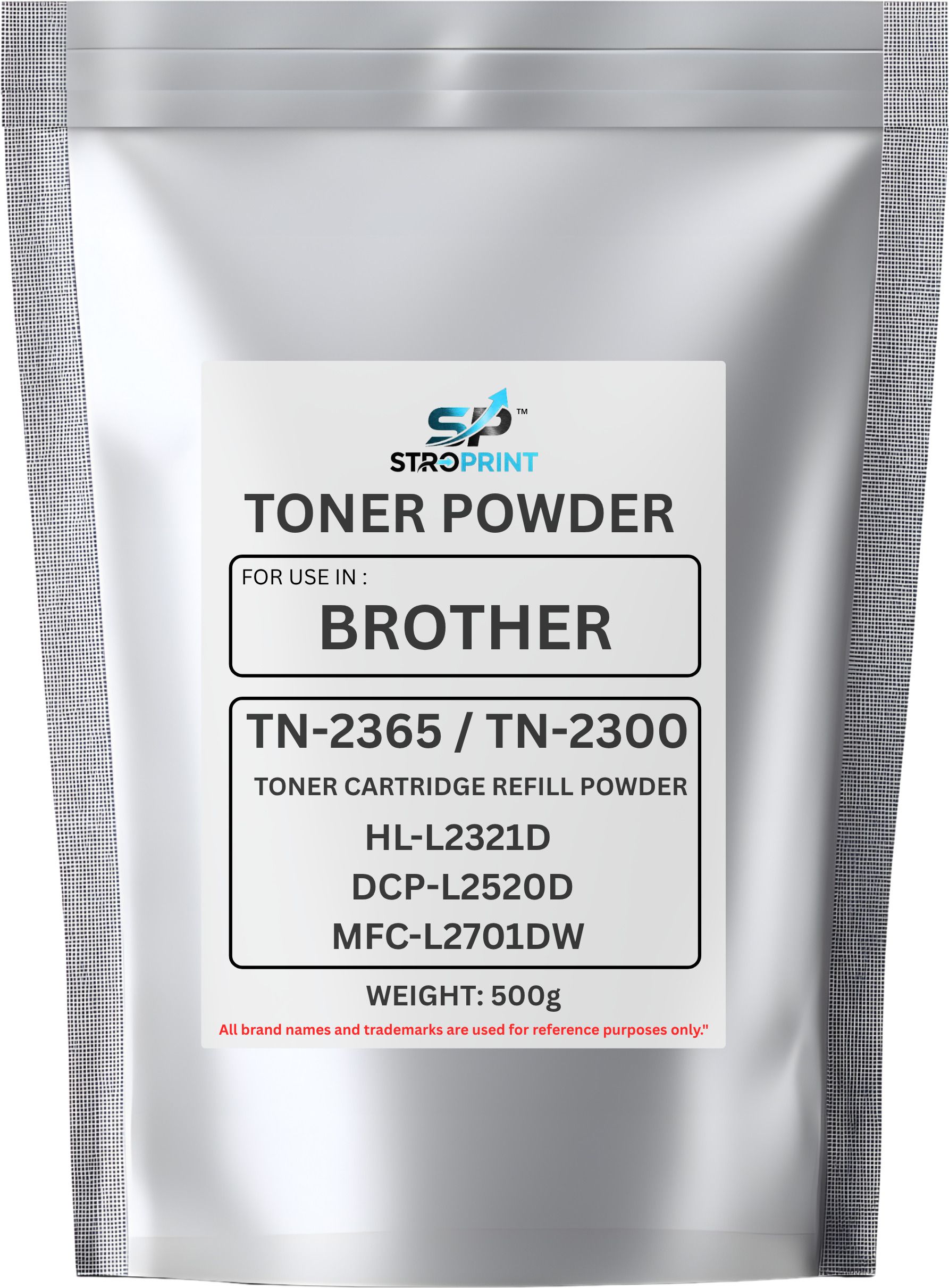 STROPRINT Brother Original TN-2365/TN2300 toner powder Suitable HL-L2321D,DCP-L2520D.. Black Ink Toner Powder-image-9
