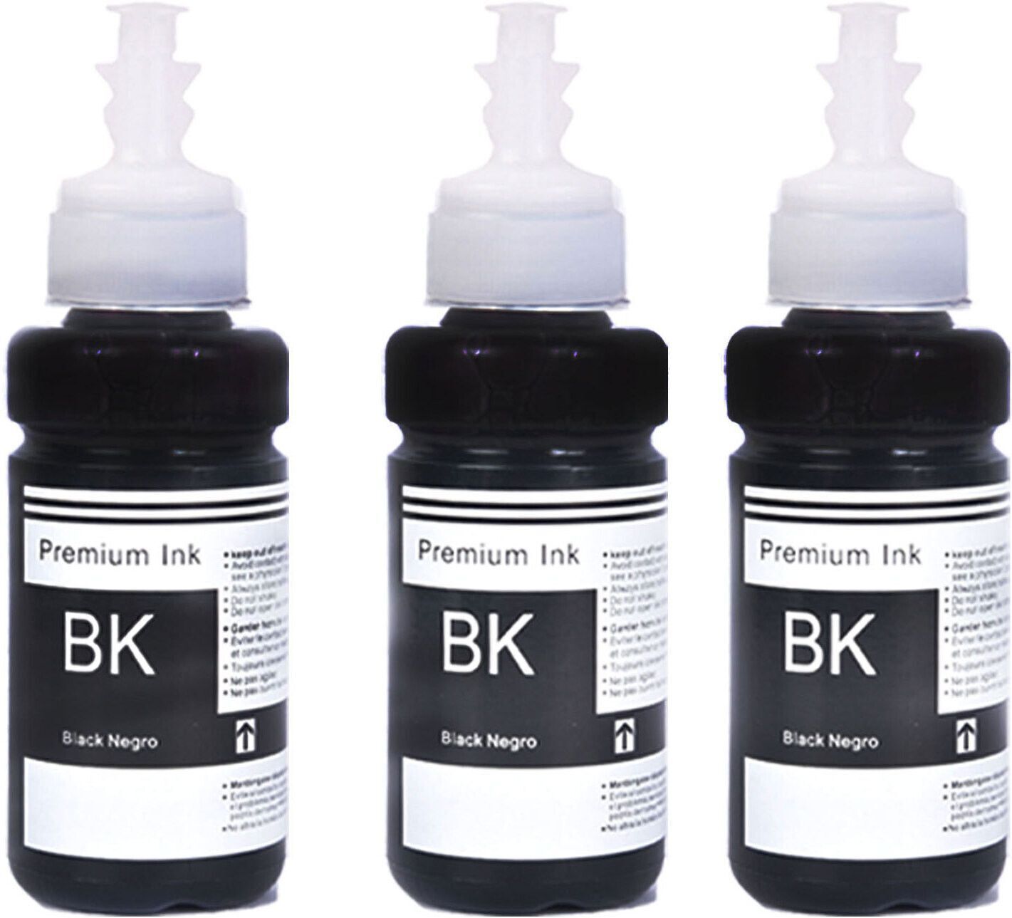 Skillenterprise Ink For EpsonT664 L130 L220 L310 L360 L361 L380 L405 L565 L365 L485 ( 70ML Each) Black Ink Toner-image-21