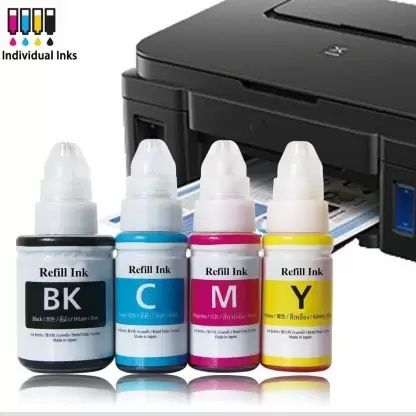 GPN PRINT G Series GI 790 Ink Compatible G2000 refill ink ,G2010,G2012,G3010 Black Black + Tri Color Combo Pack Ink Cartridge-image-39