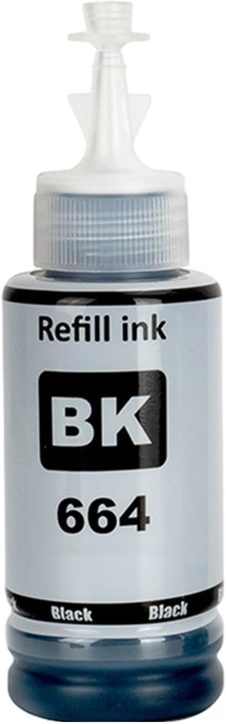Salty 664 Refill Ink for L130, L361, L565, L210, L220, L310 Printers(1Pcs) Black Ink Bottle-image-44