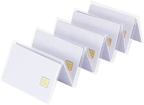 canoff PVC CHIP Card SLE/ISSI 4428 Contact IC Card for for Inkjet Printers (Pack of 10) White Ink Cartridge-image-26