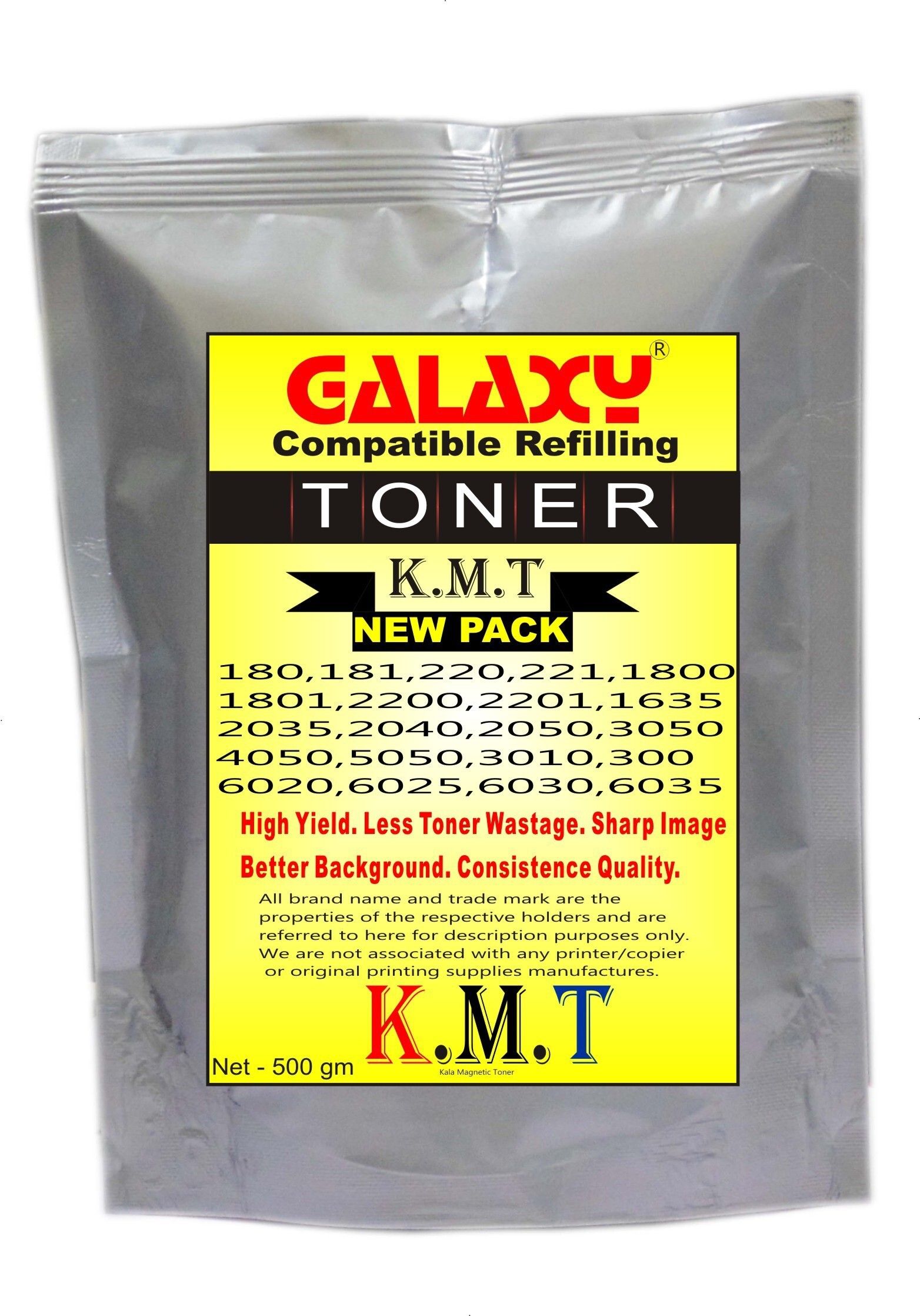 GALAXY Toner For Use In K.M.T 1800,1801,2200,2201,2035,2040,2050,6025,300i ( 400g ) X 1 Black Ink Toner Powder-image-45