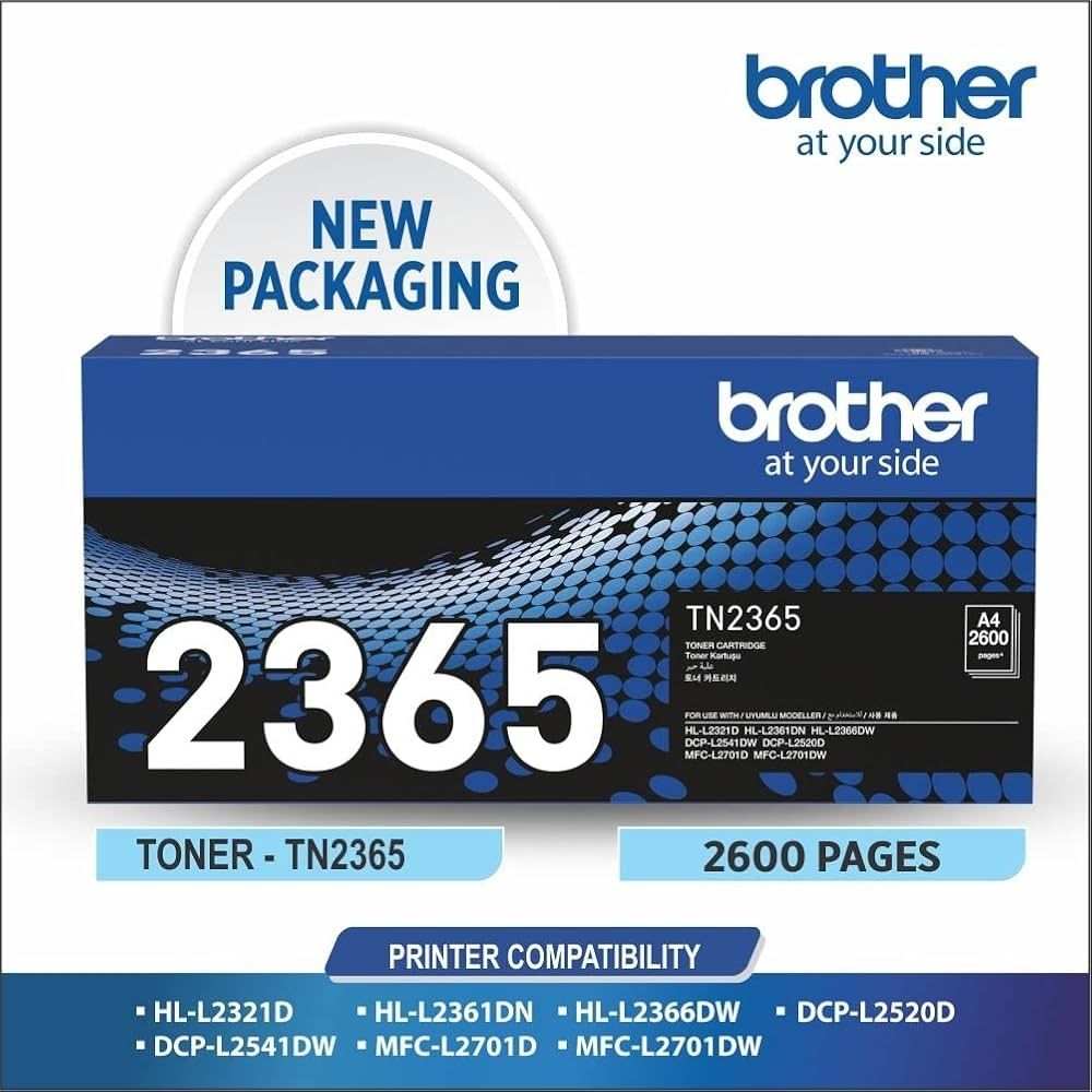 Ramdev Brother TN-2365 high-yield Black Toner Cartridge -L2520D, DCP-L2541DW,HL-L2321d Black Ink Toner-image-15