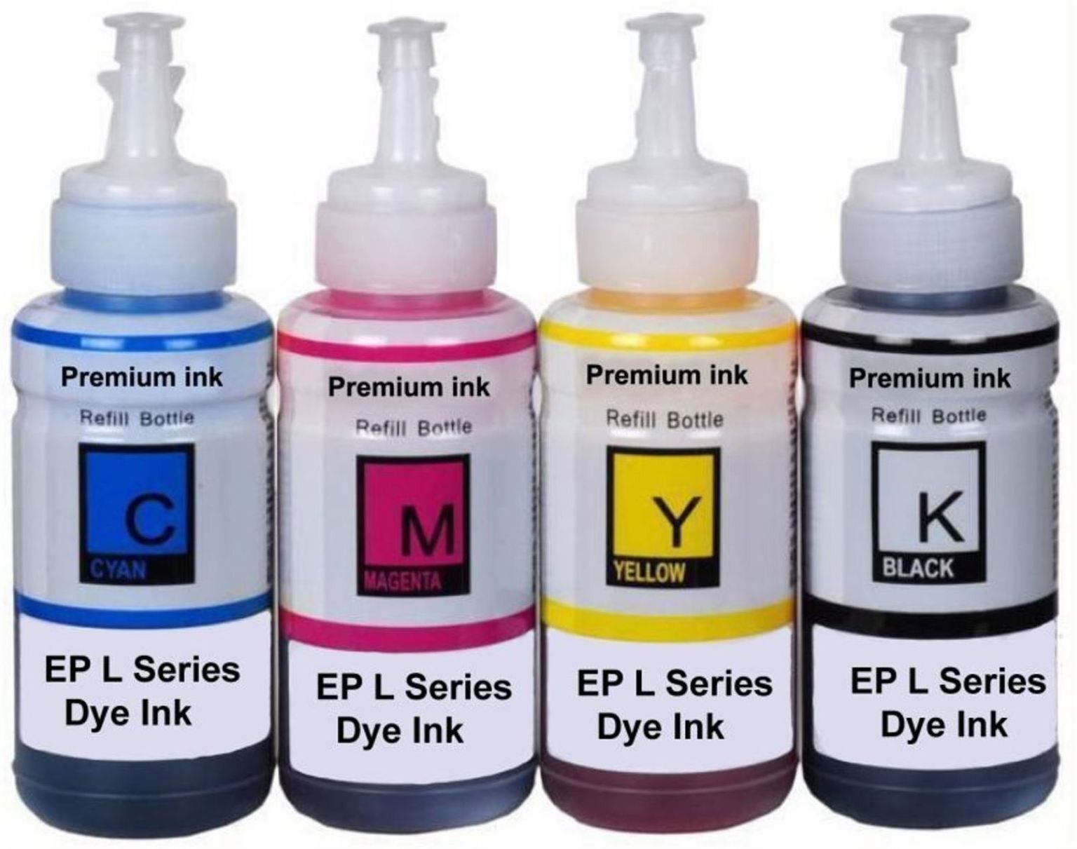 Corexa 664 Ink For Printer L1300,L310,L361,L380,L405,L565,L365,L485,L220,L360,L130 Black + Tri Color Combo Pack Ink Bottle-image-46