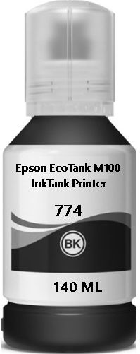EPS Original Epson EcoTank M100 Single Function InkTank Printer Ink Bottle 140ml Black Ink Bottle-image-48