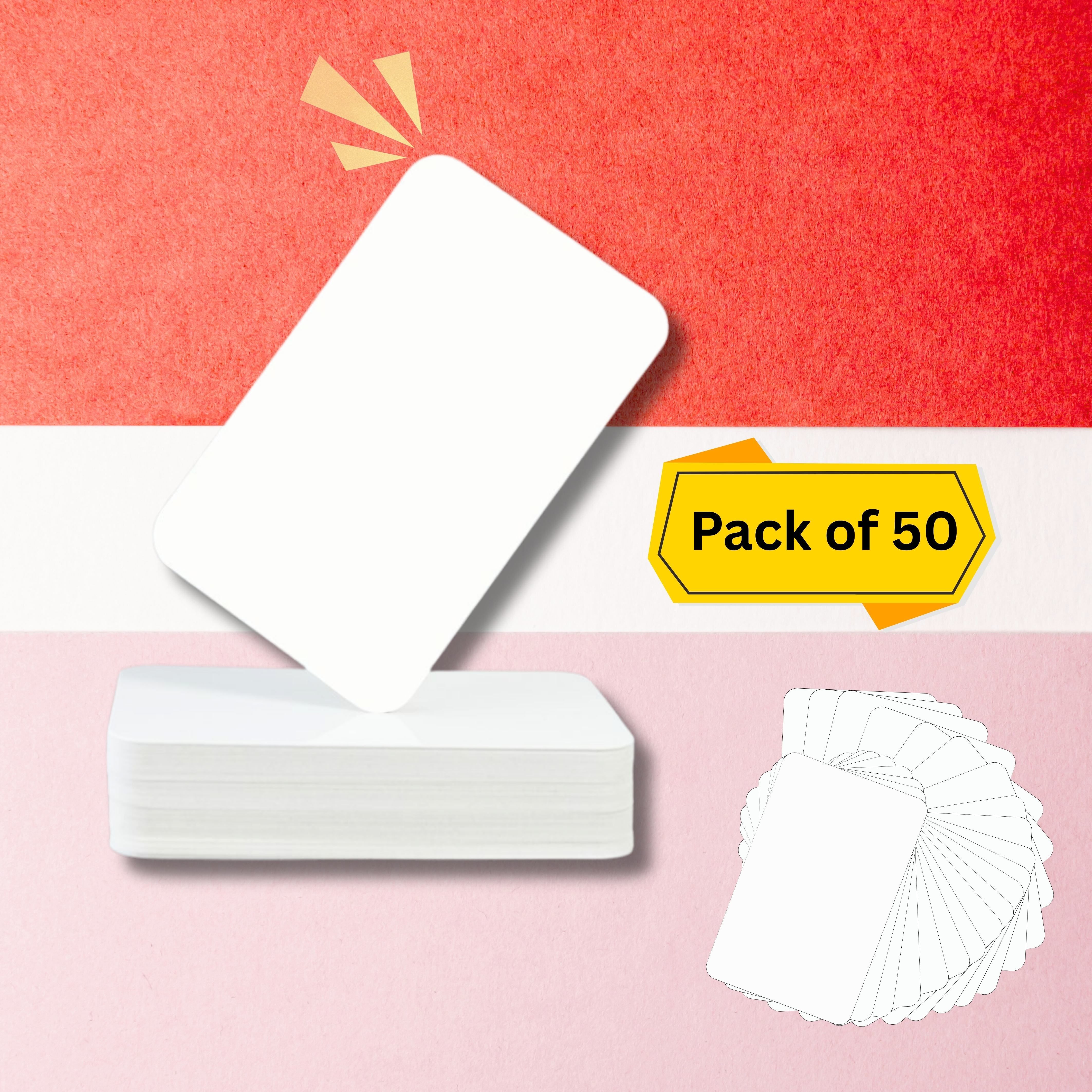 spotink Super White Plain PVC ID Cards for Inkjet Printers (Pack of 50 Card) White Ink Cartridge-image-29