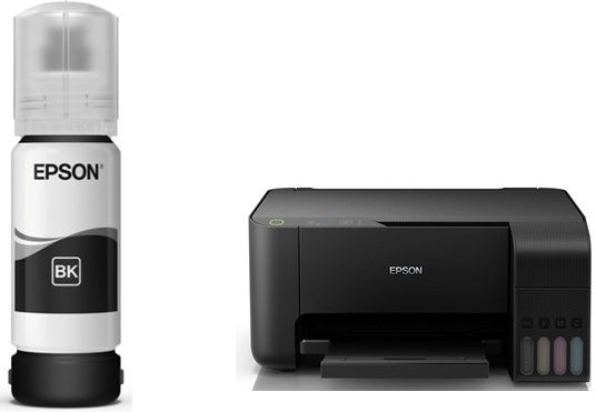 EPS ORIGINAL Epson L3152 All In One Ink Tank Wifi Color Printer Black Ink Bottle-image-10