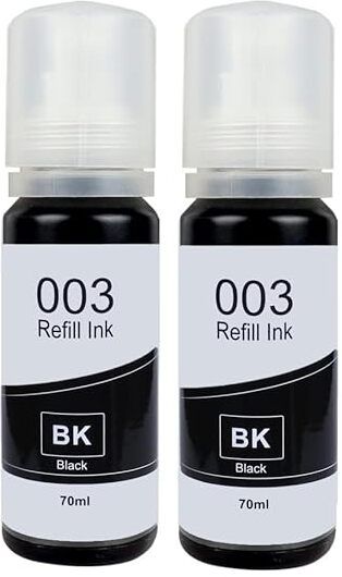 Speny Refill for Epson 001 , 003 , L3200 , L3210 , L3211 , L3215,L3216,L3250,L3252 Black - Twin Pack Ink Bottle-image-11