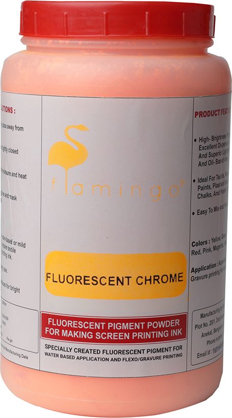 Flamingo Fluorescent Pigment Series Orange Ink Toner Powder-image-48