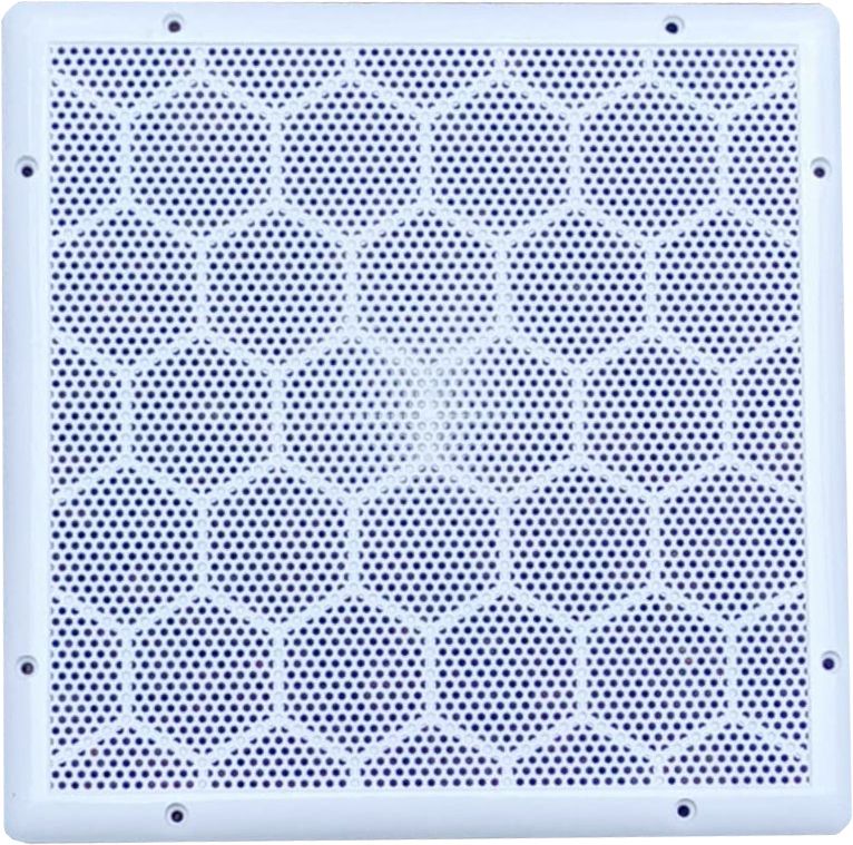 spicado traders Exhaust Fan/Chimney Vent Pipe Cover And Mosquito Net (12 Inch Square, 3 Piece) Insect Net-picture-16