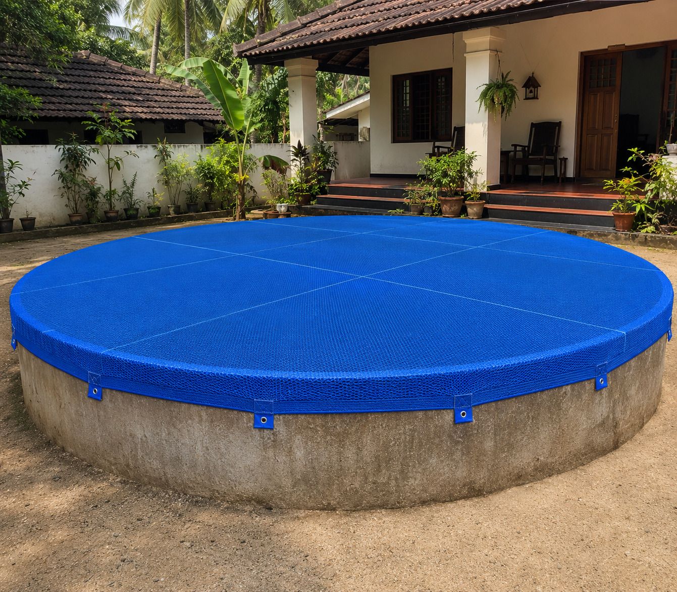 WELL COVERING NET / KINAR VALA 15X15 FEET/5X5 METER Insect Net-image-7