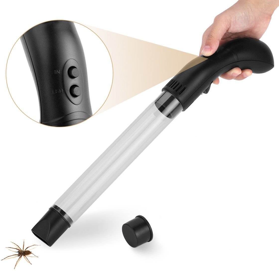 kykht Powerful Handheld Vacuum Bug Catcher Catch Insect Sucking Electronic Catcher Insect Net-picture-14