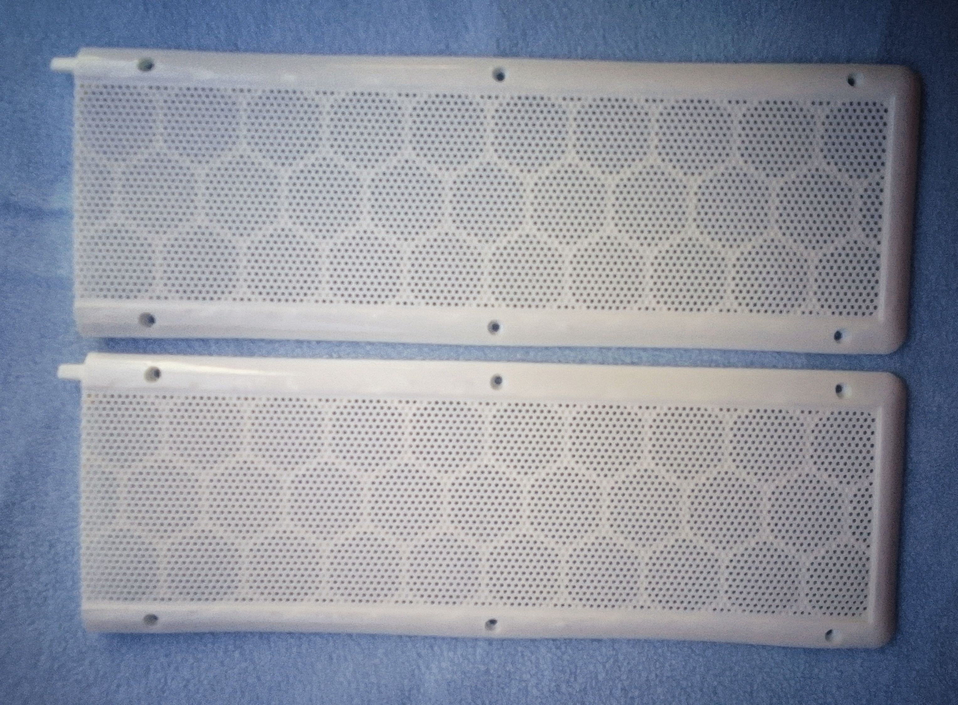 mosquito net with dust controller white for wall 42x15cm(16.5x5.75 inch) 4 piece insect net