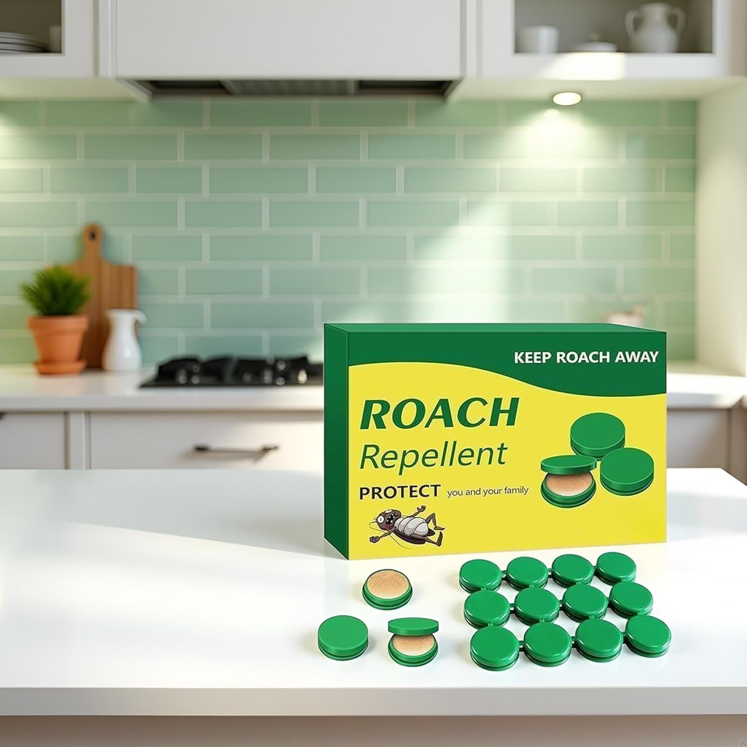 Roach Repellent Capsules Pack of 12 Insect Net-image-29