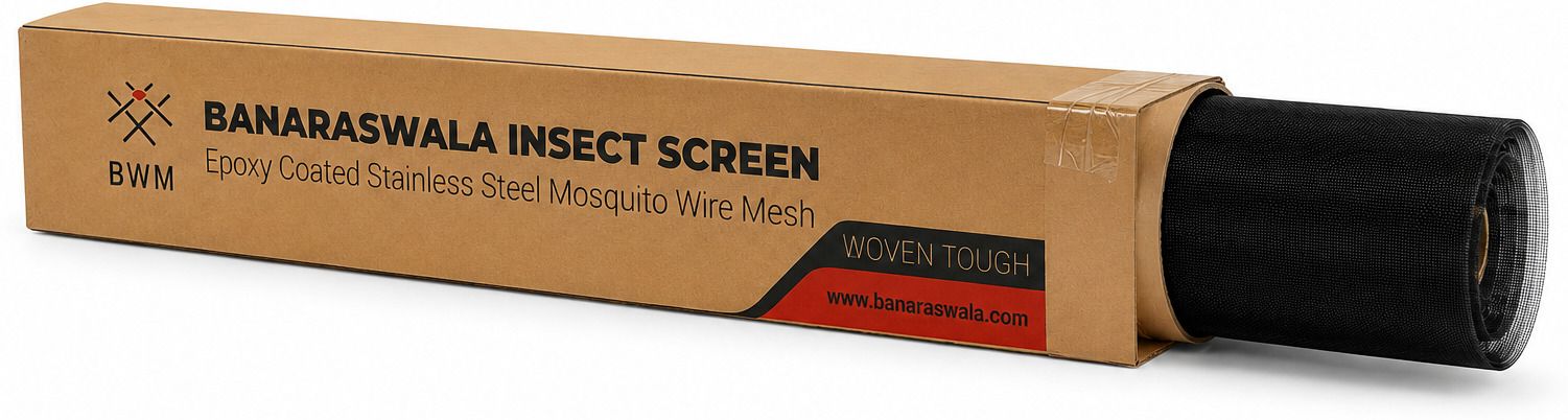 banaraswala wire mesh p limited WMS-E304-4x6 Feet Insect Net-picture-27