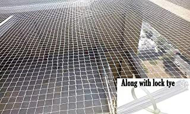 essoti Hole White in Color Corner Ropes Installation Kit Along Insect Net image 1