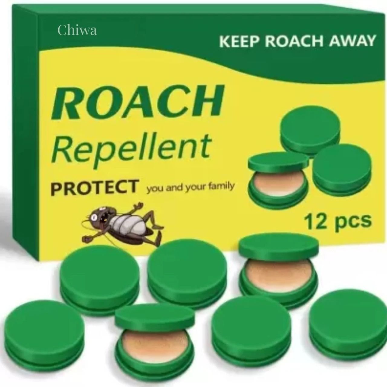 quenship Cockroach Repellent Non-Toxic Odorless (Pack of 12) Insect Net-picture-10