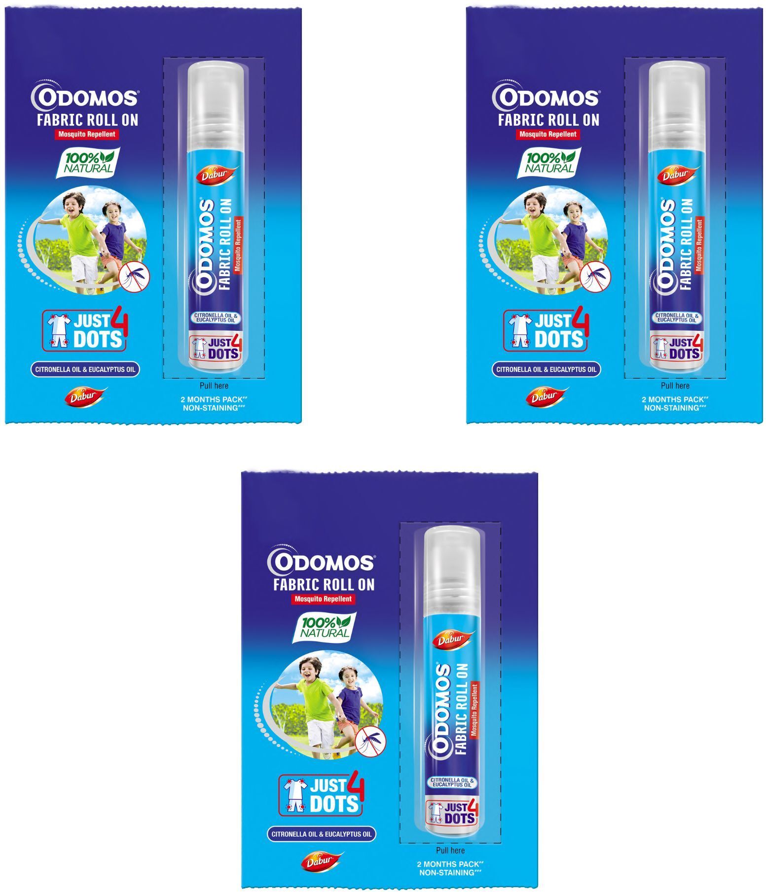 Mosquito Repellant Fabric Roll on 8ml each