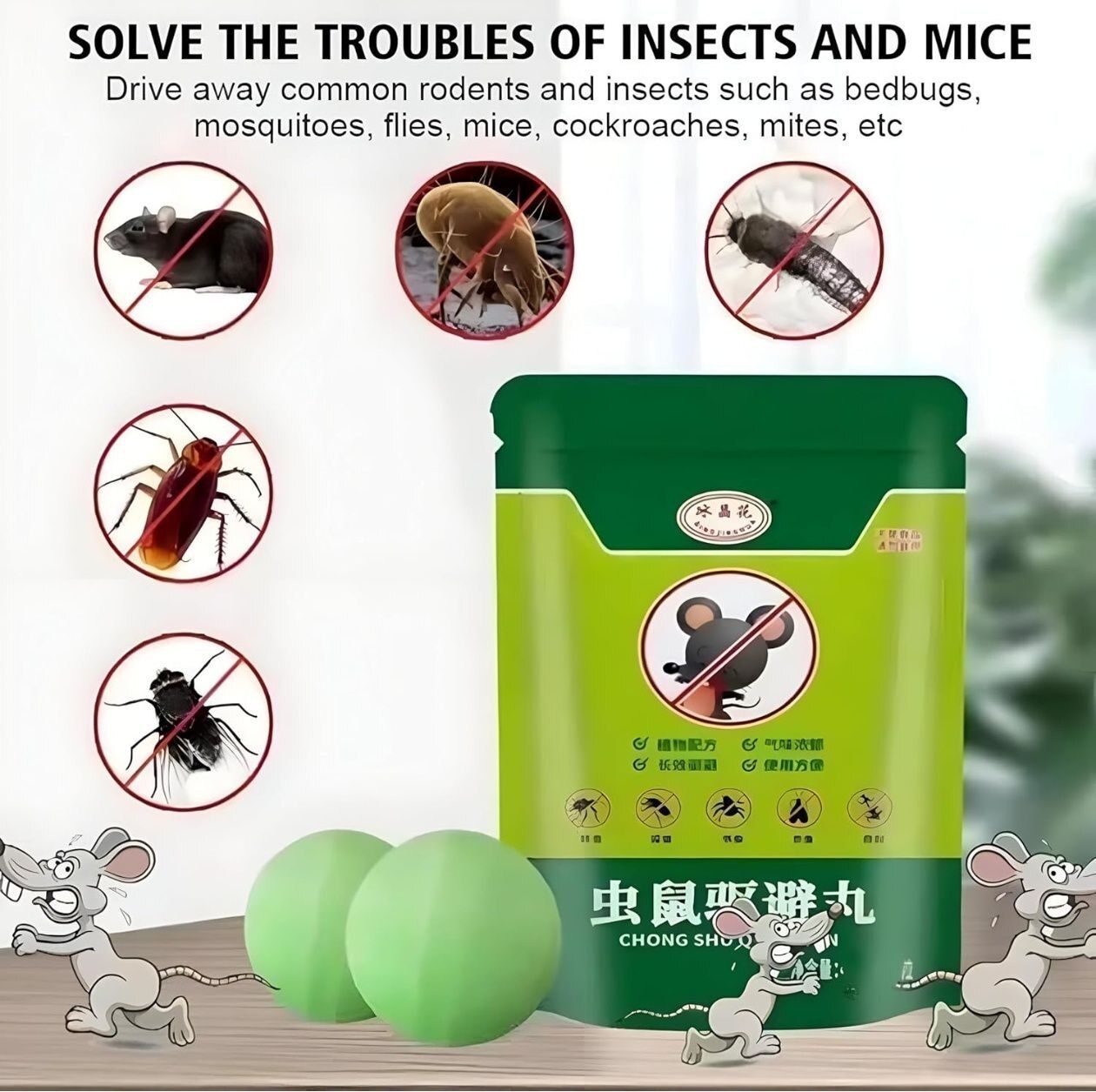 Rodent Repellent for Home & Garden|Effective Mouse & Insect Control Plant-Based-image-30