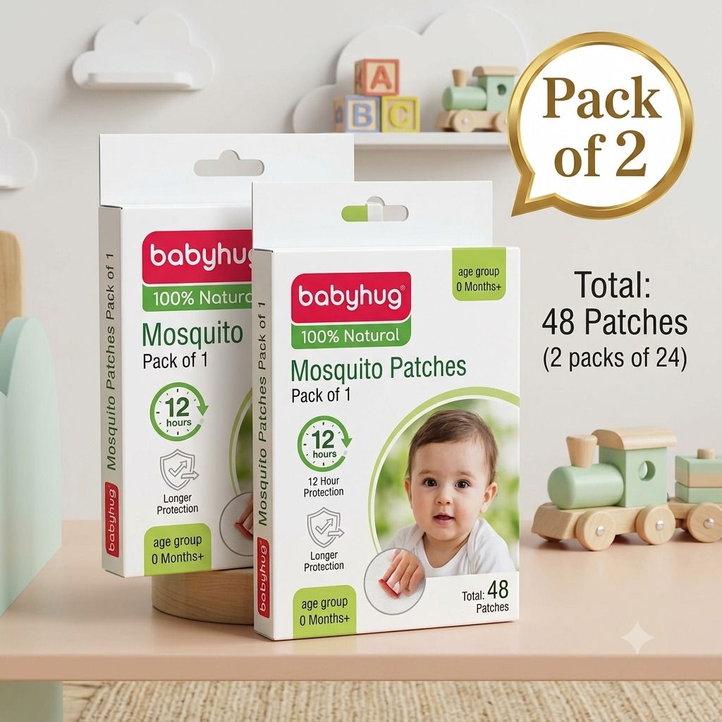 babyhug Baby Dengue & Malaria Mosquito Patch for Babies 24 Patches Pack of 2-picture-21