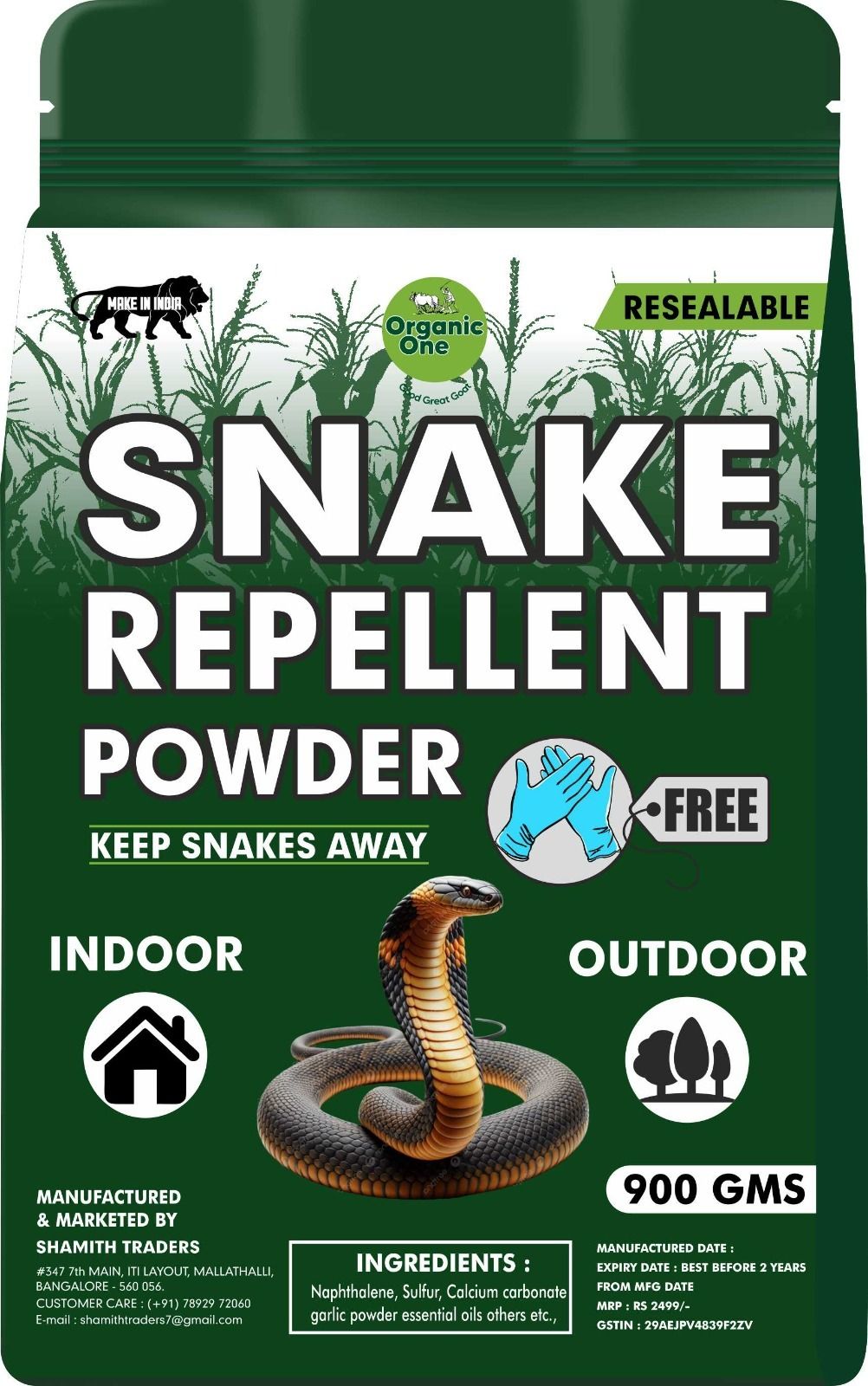 organic one Snake Repellent Powder Most Powerful Instantly Effective With long Duration-picture-28