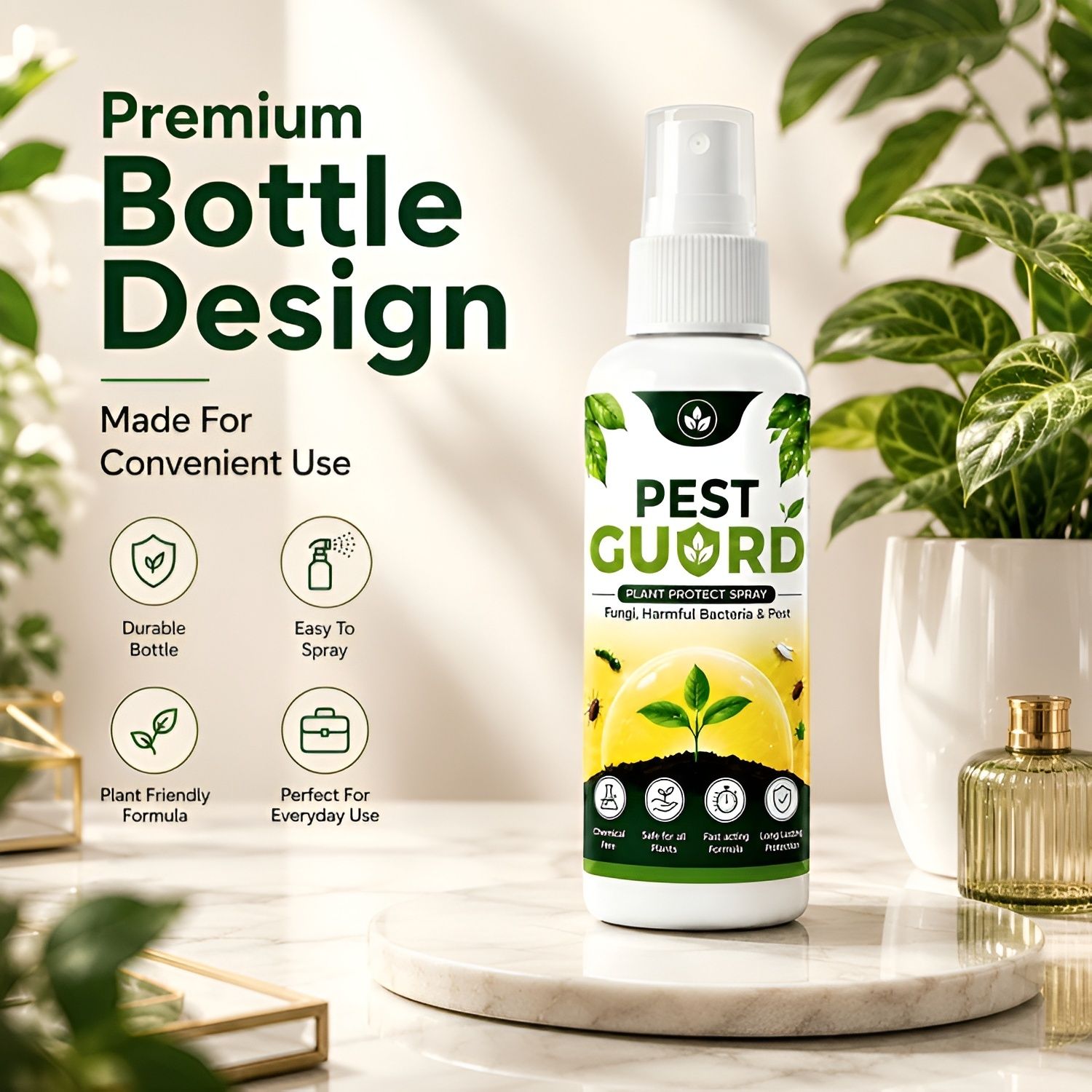 Natural Plant Spray, Organic Pest Control, Leaf Guard Action ( 100 ml)-image-28