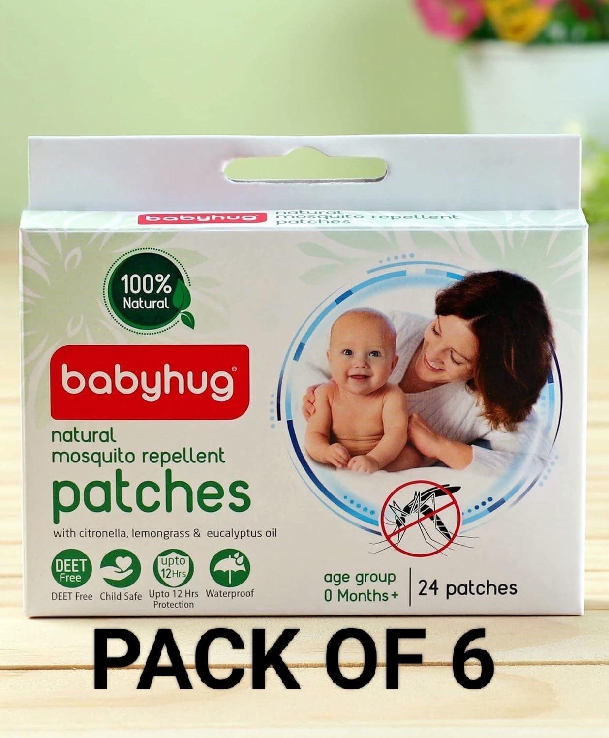 Mosquito Repellent Patches for Babies, Protects from Dengue (144 Patches)-image-48