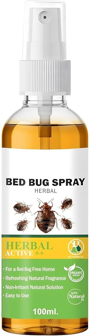 Herbal Bed Bug Spray for Mattress, Sofa & Bed Bugs Control Non Toxic Pest Spray-image-47