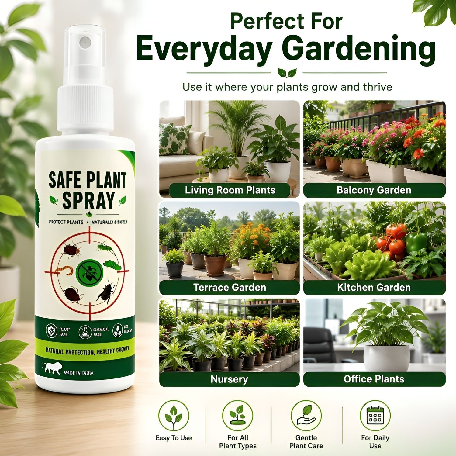 Plant Boost& Safe Plant Spray Natural Plant Support Spritz Organic ( 100 ml)-image-22