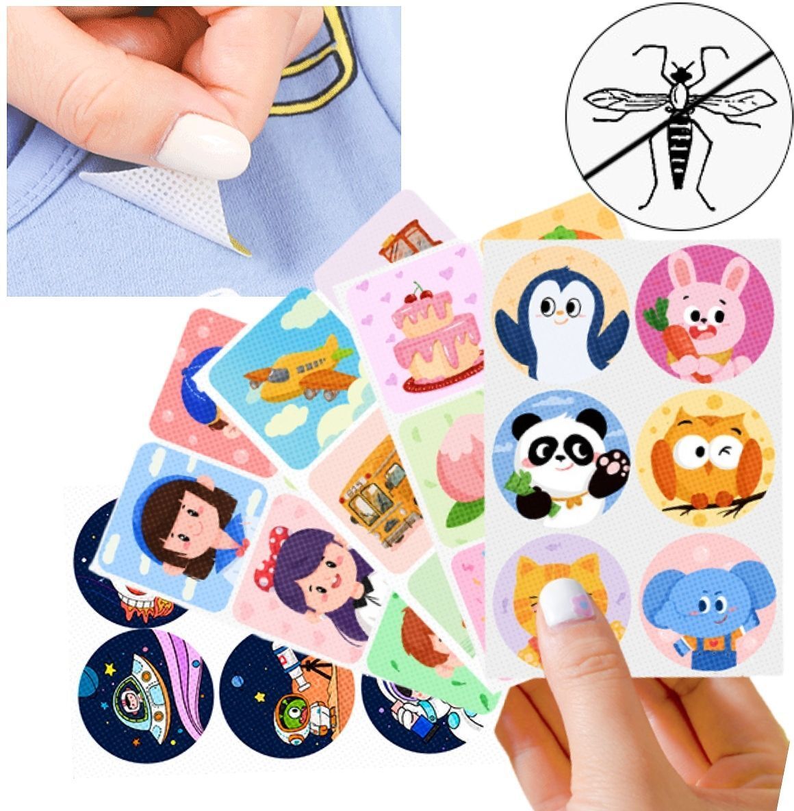 maitri enterprise Natural Baby Mosquito Repellent Patches for Kids & Adults(36 Patches) M97-picture-24
