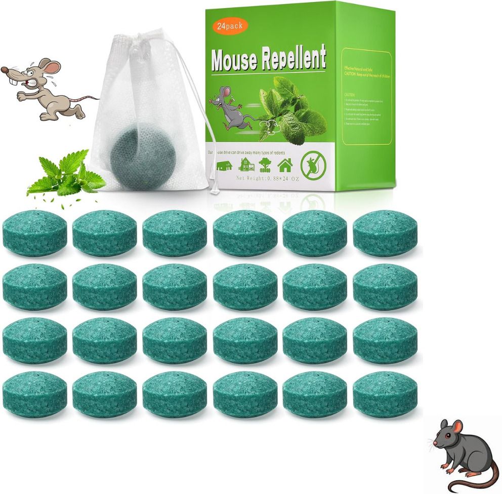 Rat & Mouse Repellent Balls with Strong Odor Formula-image-0