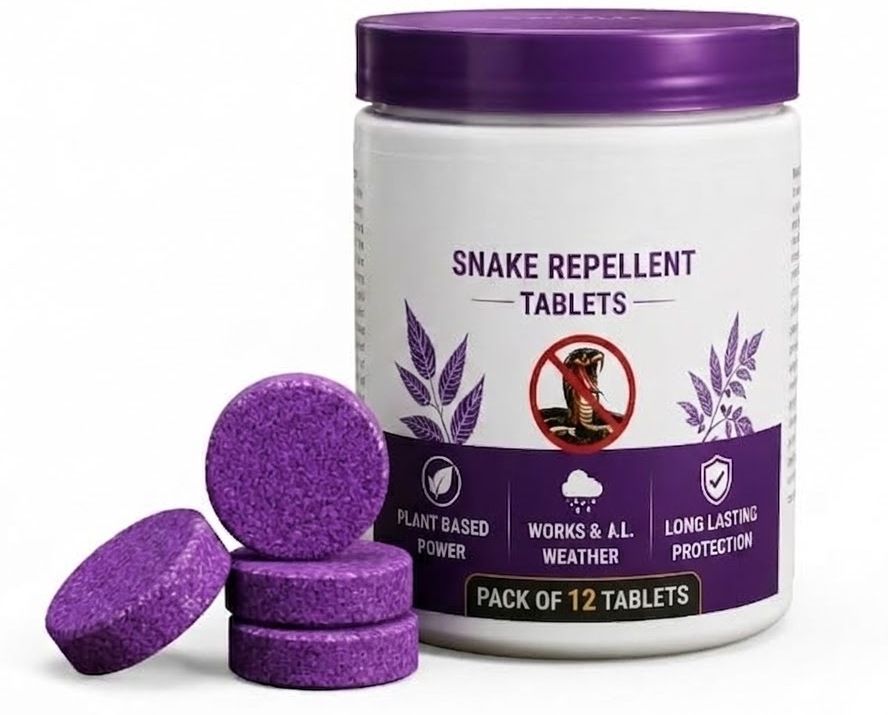 vixxn Herbal Snake Repellent Tablets for Property Boundary and Garden Care Insect Net-picture-14