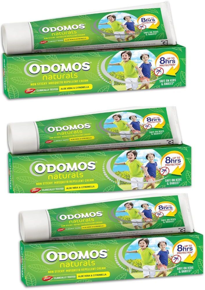 dabur Odomos Mosquito Repellent Cream 100 Grm pack of 3-picture-45