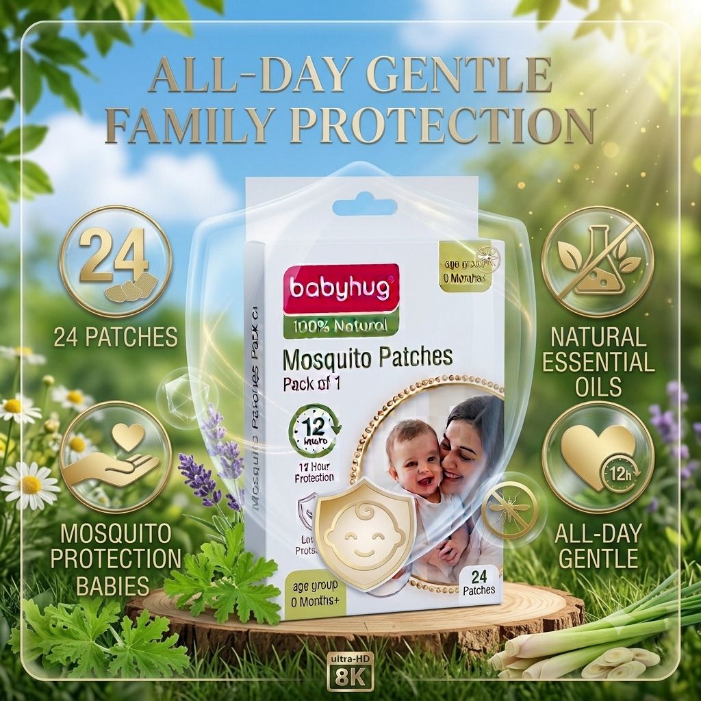 Herbal Mosquito Repellent Patches 24 Count Baby Safe Protection-image-47