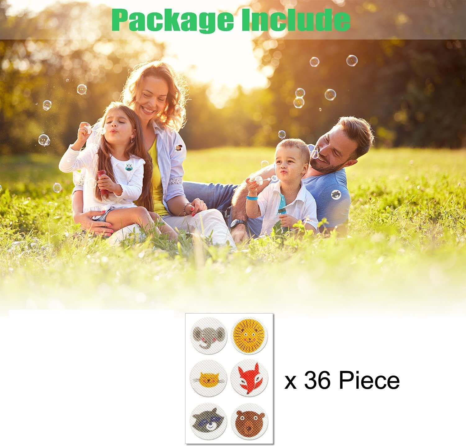 maitri enterprise Natural Baby Mosquito Repellent Patches for Kids & Adults(36 Patches) M05-picture-42