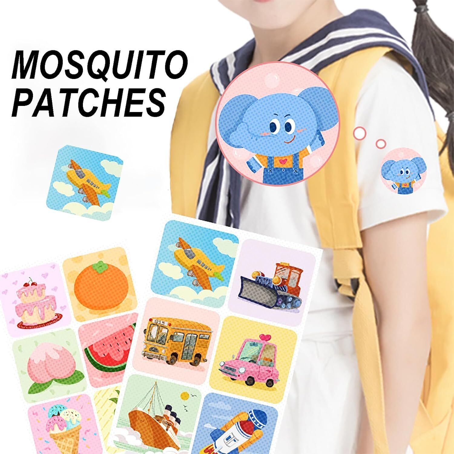maitri enterprise Natural Baby Mosquito Repellent Patches for Kids & Adults(36 Patches) M22-picture-13