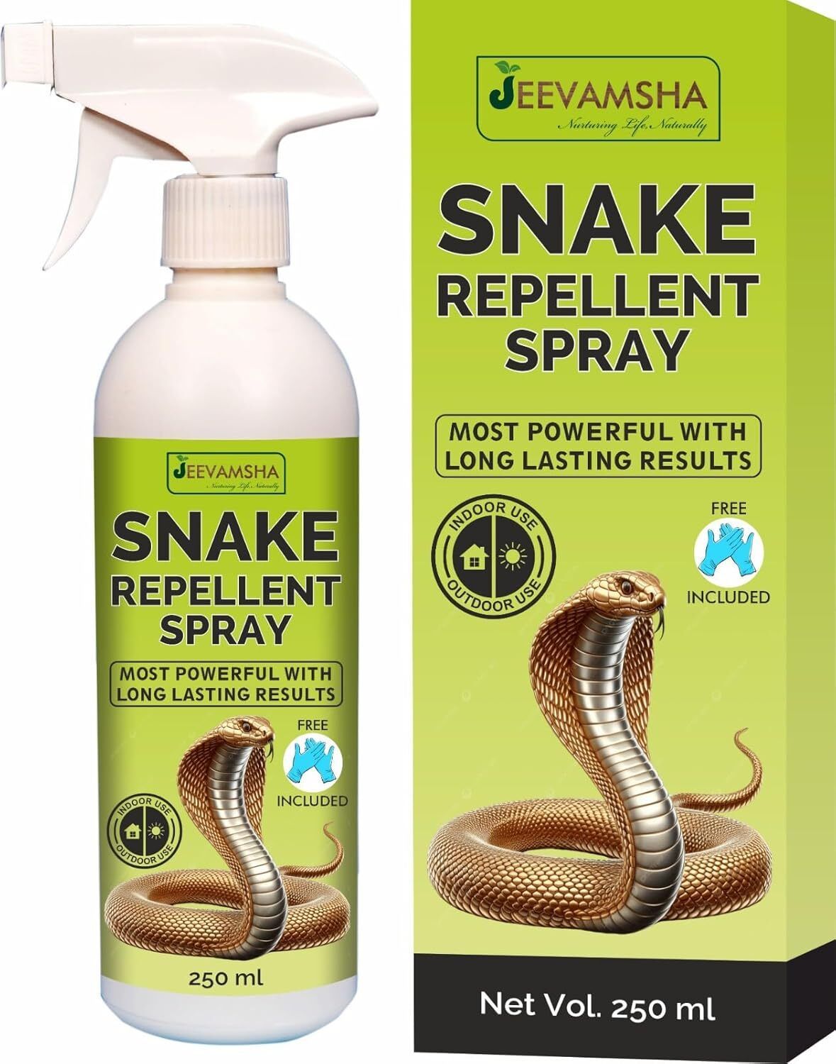 Snake Repellent Spray|100% Natural & Non-Toxic |Long-Lasting 30+ Days Protection