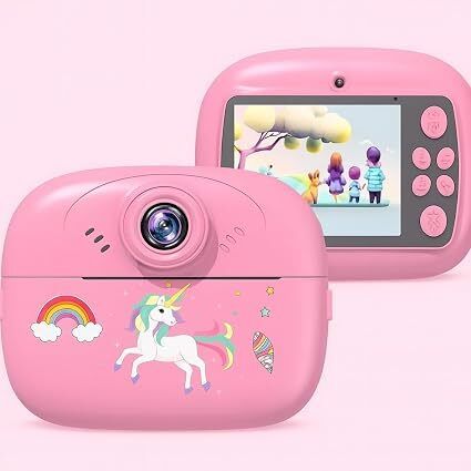 Blushing Boutique 1080 Kids Digital Instant Print Camera for Children with Black & White Printing Instant Camera-picture-13