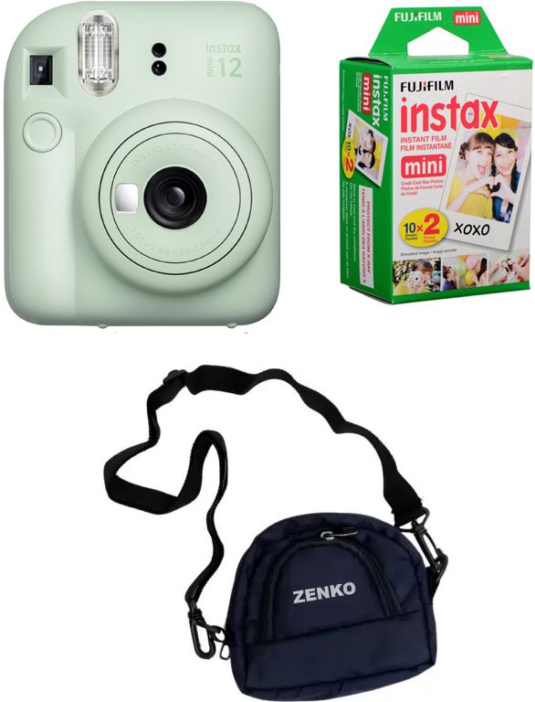 FUJIFILM Instax mini 12 Mint Green with 10x2 Film and Zenko Pouch Instant Camera-image-21