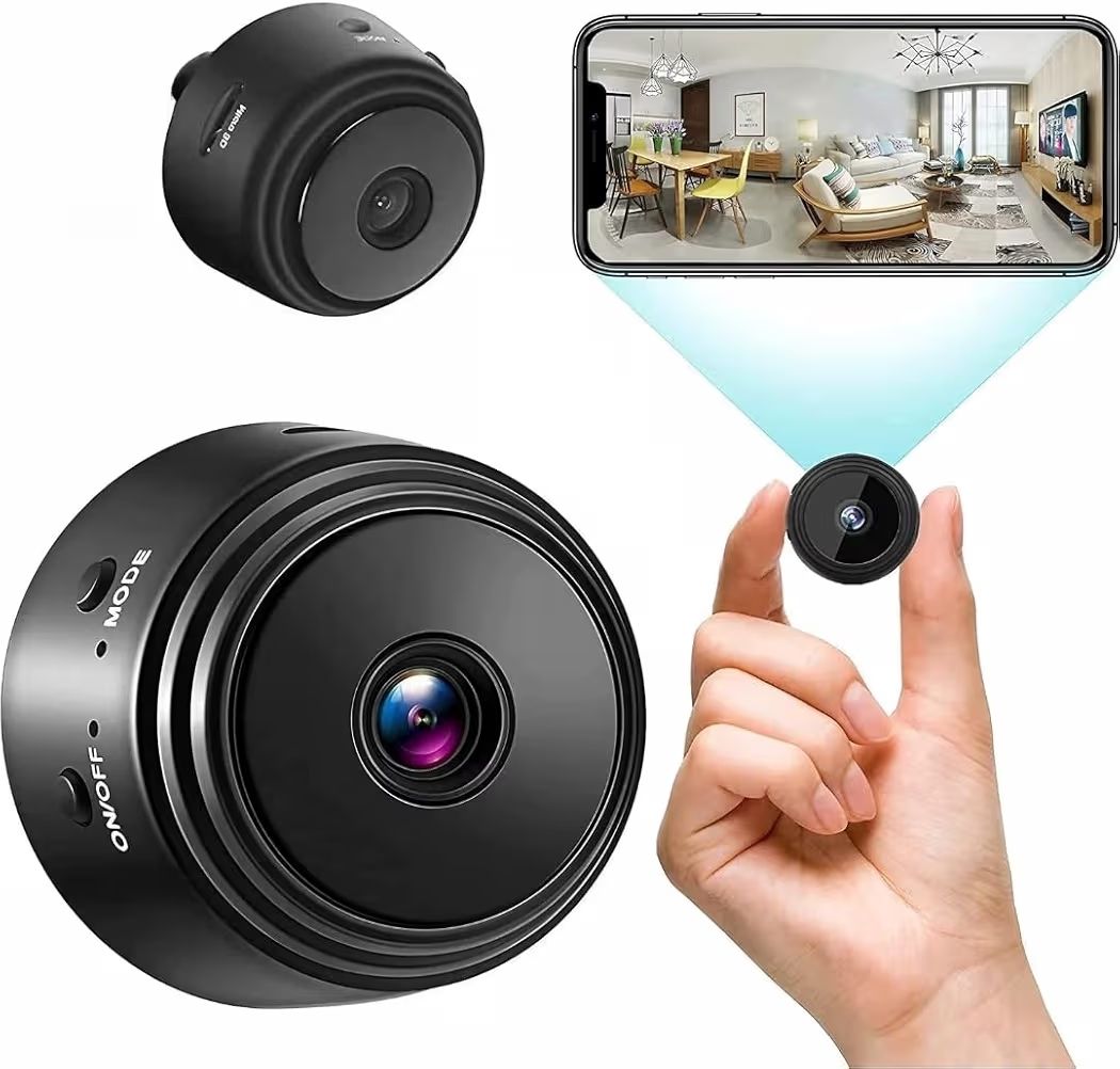 HomeEye A9 Spy Megnet Camera Hidden for Home Outdoor Spy Mini Live Stream Night Vision Sports and Action Camera-picture-12