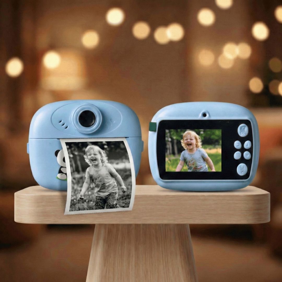 TintLoop Instant Print Camera with Dual Lens | HD Video, Selfie Mode - 2.4-inch Screen, Built-in Games, Music, SD Card Support Instant Camera-picture-10
