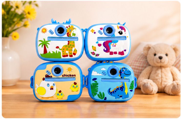 ZECOMMERCE FunPrint Fun Digital Camera for Kids with Instant Photo Printing Feature Instant Camera-picture-14
