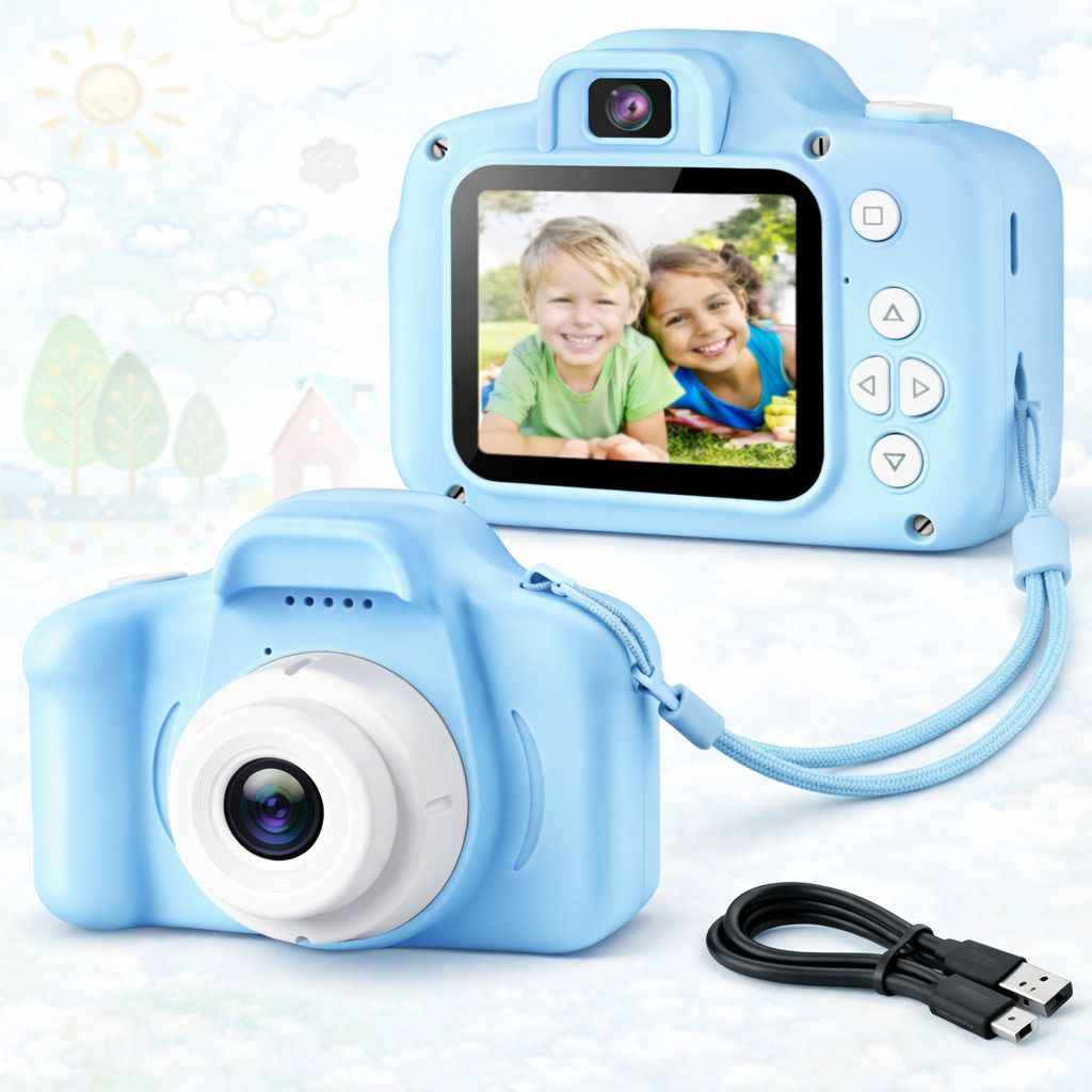 LIVORA Kids Camera 13MP 1080P HD digital camera with games and Video Recording Instant Camera for Girls & Boys 8-12 Years Birthday Gift for Kids Rechargeable Instant Camera-image-34